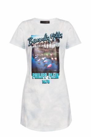 Printed longline t-shirt, zdjęcie 1 Printed longline t-shirt od Philipp Plein